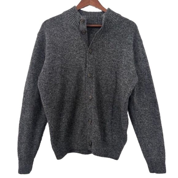 Wool Cardigan Sweater Size L - Picture 3 of 8